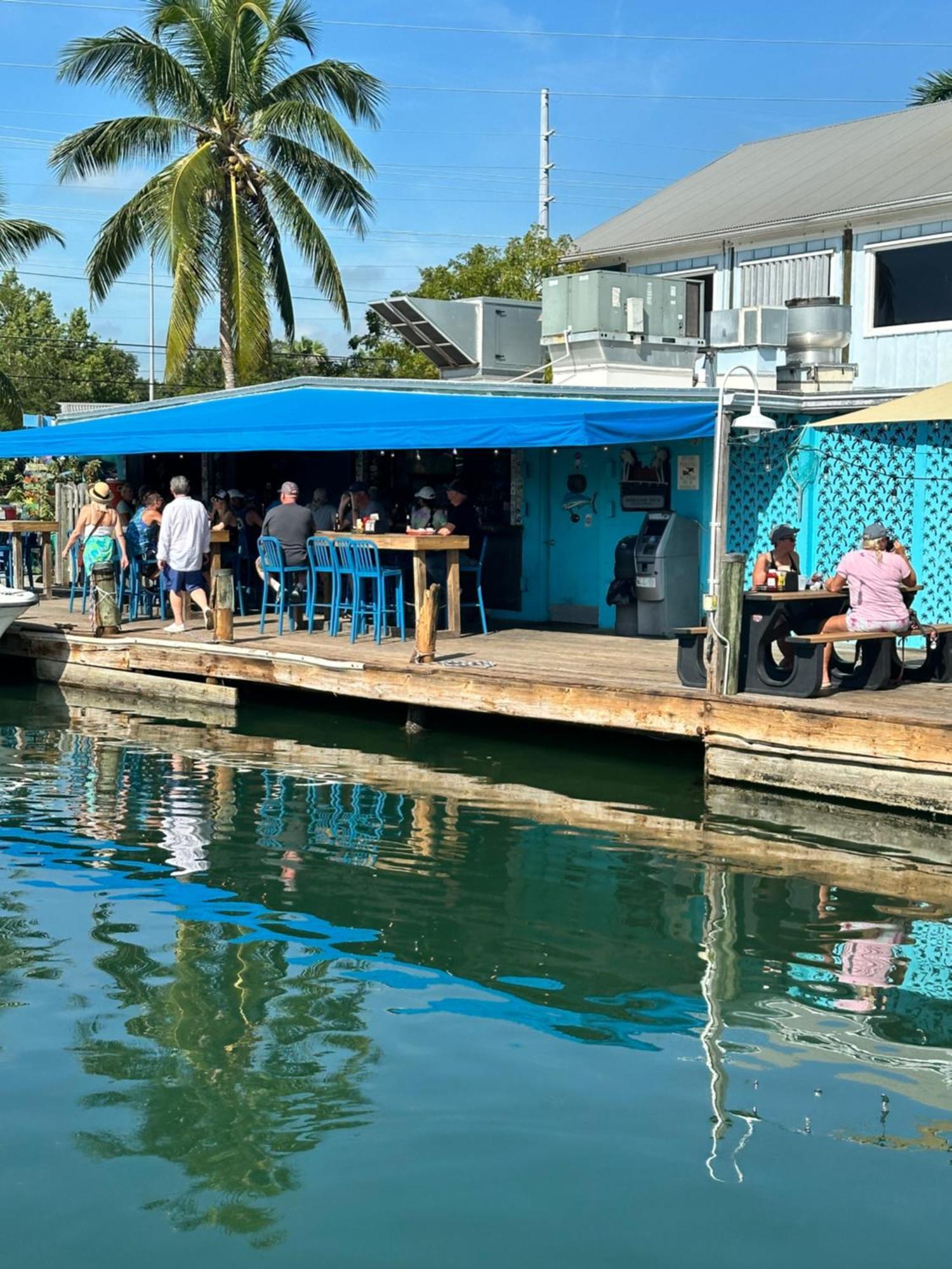 Aqua Lodges At Hurricane Hole Marina Stock Island Exterior foto