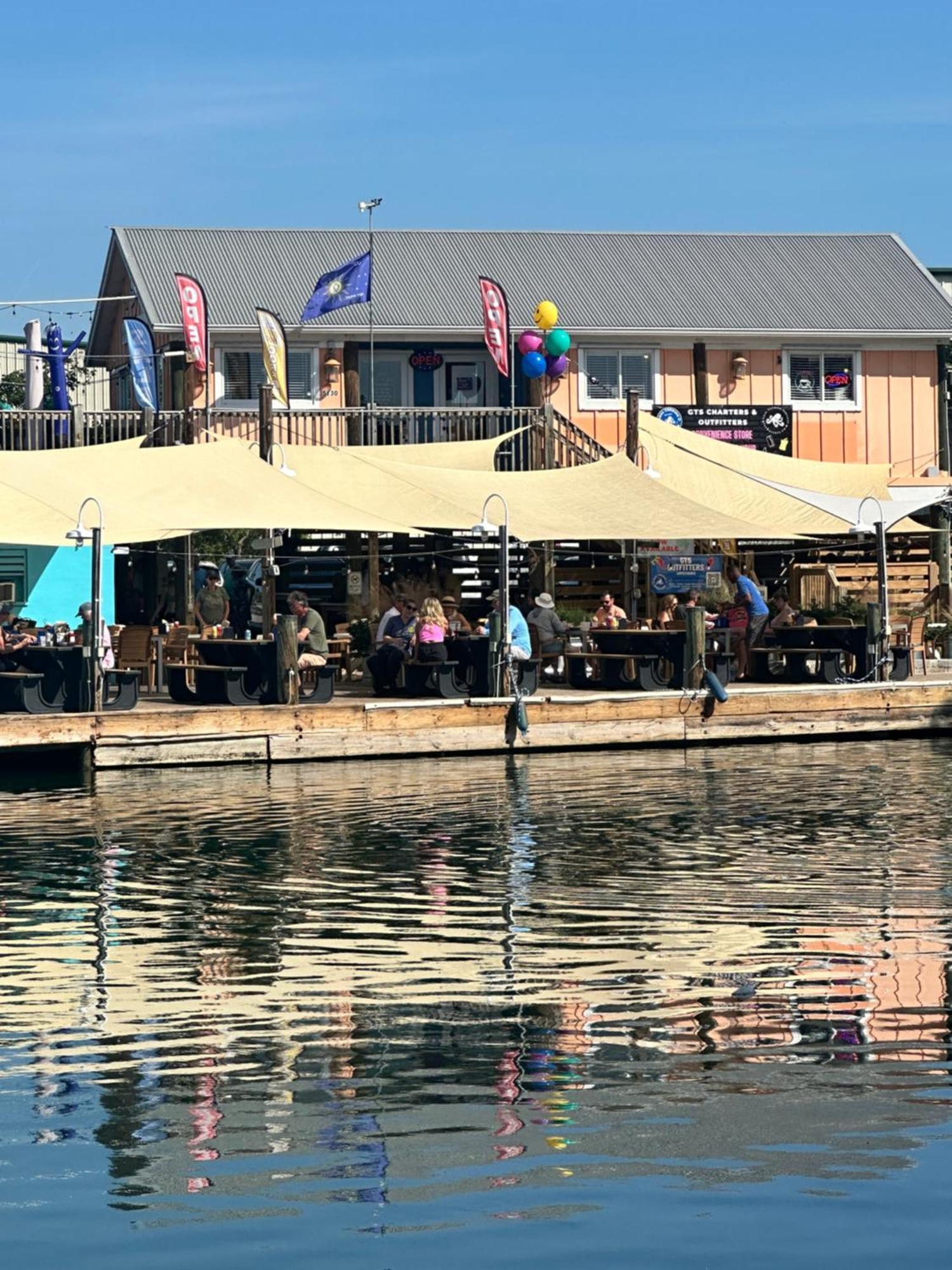 Aqua Lodges At Hurricane Hole Marina Stock Island Exterior foto
